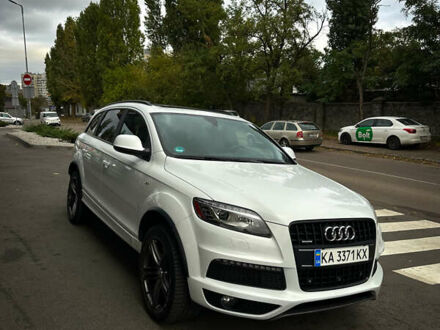 Белый Ауди Ку 7, объемом двигателя 3 л и пробегом 285 тыс. км за 17500 $, фото 1 на Automoto.ua