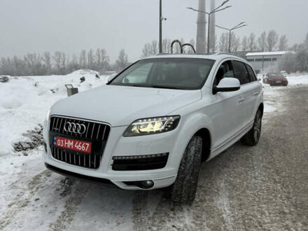 Белый Ауди Ку 7, объемом двигателя 3 л и пробегом 300 тыс. км за 18900 $, фото 1 на Automoto.ua