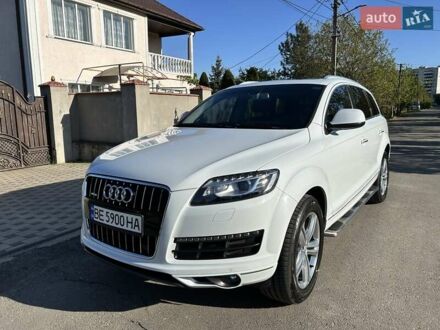 Ауди Ку 7 2013 в Николаеве на Automoto.ua Белый Ауди Ку 7, объемом двигателя 2.97 л и пробегом 187 тыс. км за 25000 $, фото 1 на Automoto.ua