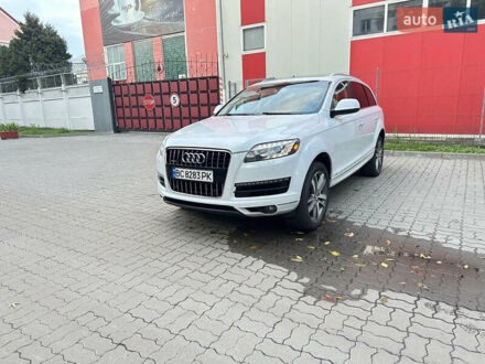 Ауди Ку 7 2013 в Львове на Automoto.ua Белый Ауди Ку 7, объемом двигателя 3 л и пробегом 312 тыс. км за 15000 $, фото 1 на Automoto.ua