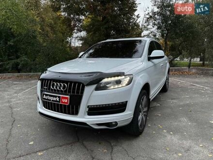 Ауди Ку 7 2013 в Киеве на Automoto.ua Белый Ауди Ку 7, объемом двигателя 3 л и пробегом 254 тыс. км за 15690 $, фото 1 на Automoto.ua