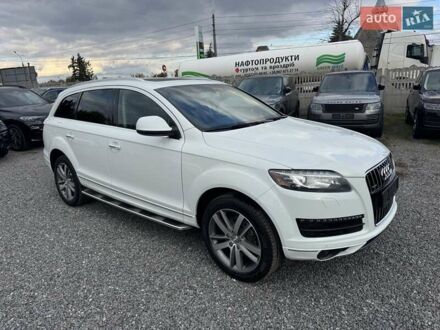 Ауди Ку 7 2013 в Тернополе на Automoto.ua Белый Ауди Ку 7, объемом двигателя 2.97 л и пробегом 124 тыс. км за 23500 $, фото 1 на Automoto.ua
