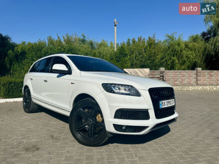 Белый Ауди Ку 7, объемом двигателя 3 л и пробегом 153 тыс. км за 14200 $, фото 1 на Automoto.ua