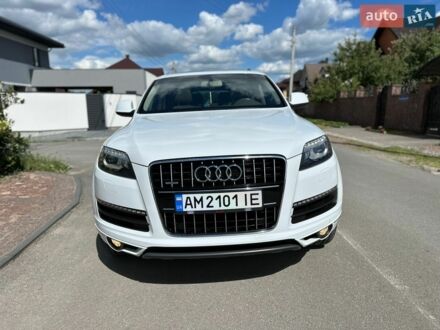 Белый Ауди Ку 7, объемом двигателя 3 л и пробегом 183 тыс. км за 13900 $, фото 1 на Automoto.ua