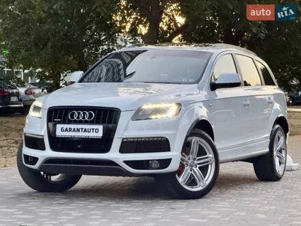 Ауді Ку 7 2014 у Одесі на Automoto.ua Білий Ауді Ку 7, об'ємом двигуна 3 л та пробігом 155 тис. км за 14999 $, фото 1 на Automoto.ua
