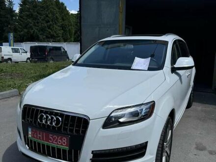 Ауди Ку 7 2014 в Киеве на Automoto.ua Белый Ауди Ку 7, объемом двигателя 3 л и пробегом 152 тыс. км за 18900 $, фото 1 на Automoto.ua