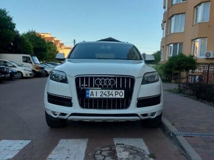Белый Ауди Ку 7, объемом двигателя 3 л и пробегом 160 тыс. км за 18100 $, фото 1 на Automoto.ua