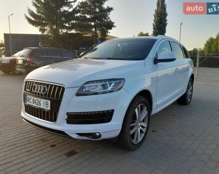 Белый Ауди Ку 7, объемом двигателя 3 л и пробегом 180 тыс. км за 19500 $, фото 1 на Automoto.ua