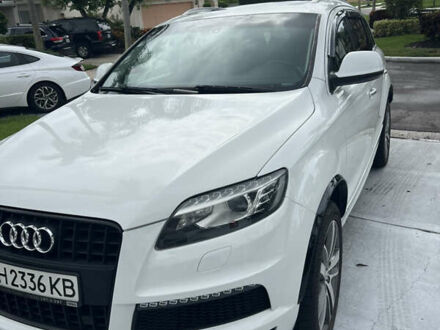 Ауди Ку 7 2014 в Одессе на Automoto.ua Белый Ауди Ку 7, объемом двигателя 2.97 л и пробегом 157 тыс. км за 21500 $, фото 1 на Automoto.ua