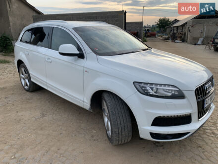 Белый Ауди Ку 7, объемом двигателя 3 л и пробегом 345 тыс. км за 24000 $, фото 1 на Automoto.ua