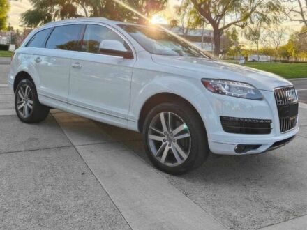 Белый Ауди Ку 7, объемом двигателя 3 л и пробегом 87 тыс. км за 11200 $, фото 1 на Automoto.ua