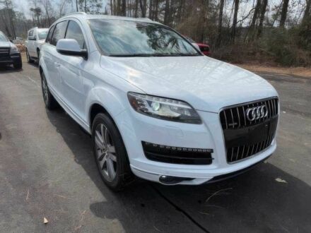 Белый Ауди Ку 7, объемом двигателя 3 л и пробегом 86 тыс. км за 7500 $, фото 1 на Automoto.ua