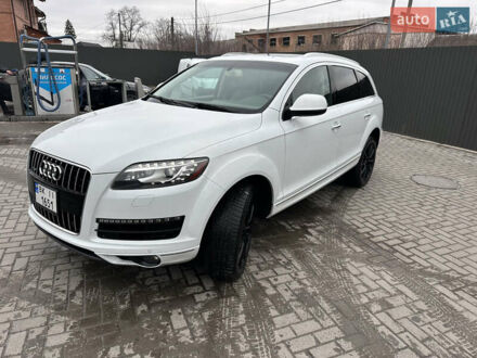 Ауди Ку 7 2014 в Сарнах на Automoto.ua Белый Ауди Ку 7, объемом двигателя 2.97 л и пробегом 294 тыс. км за 21000 $, фото 1 на Automoto.ua