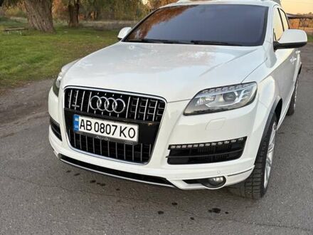 Ауди Ку 7 2014 в Ямполь на Automoto.ua Белый Ауди Ку 7, объемом двигателя 2.97 л и пробегом 180 тыс. км за 27500 $, фото 1 на Automoto.ua