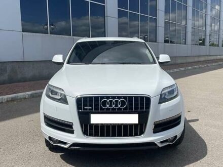 Ауди Ку 7 2014 в Белой Церкве на Automoto.ua Белый Ауди Ку 7, объемом двигателя 3 л и пробегом 284 тыс. км за 27500 $, фото 1 на Automoto.ua