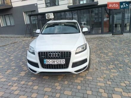 Ауди Ку 7 2015 в Тернополе на Automoto.ua Белый Ауди Ку 7, объемом двигателя 2.97 л и пробегом 90 тыс. км за 33900 $, фото 1 на Automoto.ua