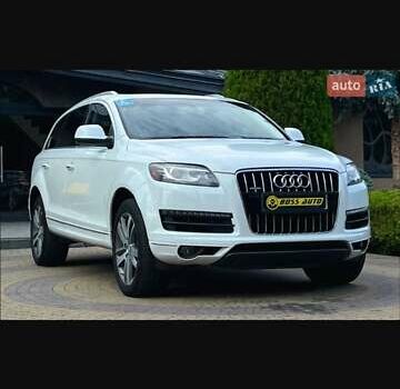 Белый Ауди Ку 7, объемом двигателя 3 л и пробегом 215 тыс. км за 16000 $, фото 1 на Automoto.ua