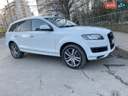Ауди Ку 7 2015 в Трускавце на Automoto.ua Белый Ауди Ку 7, объемом двигателя 3 л и пробегом 144 тыс. км за 16999 $, фото 1 на Automoto.ua