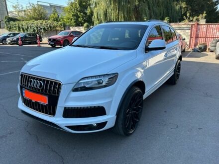 Ауди Ку 7 2015 в Львове на Automoto.ua Белый Ауди Ку 7, объемом двигателя 3 л и пробегом 198 тыс. км за 25000 $, фото 1 на Automoto.ua