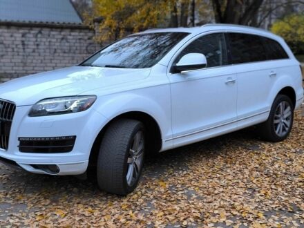 Белый Ауди Ку 7, объемом двигателя 3 л и пробегом 167 тыс. км за 20900 $, фото 1 на Automoto.ua