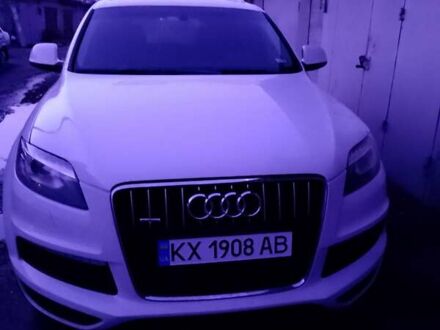 Белый Ауди Ку 7, объемом двигателя 3 л и пробегом 160 тыс. км за 20000 $, фото 1 на Automoto.ua