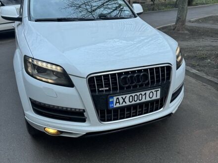 Белый Ауди Ку 7, объемом двигателя 3 л и пробегом 271 тыс. км за 20600 $, фото 1 на Automoto.ua