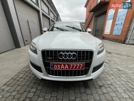 Белый Ауди Ку 7, объемом двигателя 3 л и пробегом 194 тыс. км за 24000 $, фото 1 на Automoto.ua