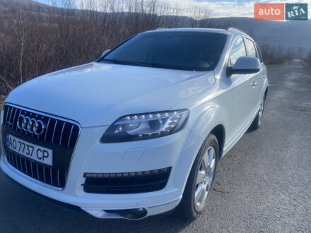 Белый Ауди Ку 7, объемом двигателя 2.97 л и пробегом 200 тыс. км за 23950 $, фото 1 на Automoto.ua