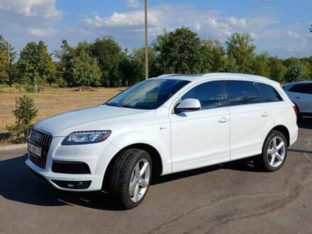 Белый Ауди Ку 7, объемом двигателя 3 л и пробегом 169 тыс. км за 22500 $, фото 1 на Automoto.ua