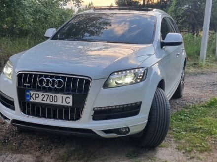Білий Ауді Ку 7, об'ємом двигуна 3 л та пробігом 156 тис. км за 21500 $, фото 1 на Automoto.ua