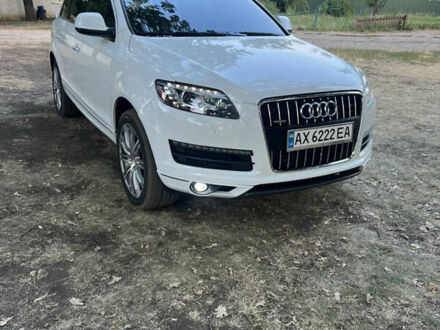 Ауди Ку 7 2015 в Лозовой на Automoto.ua Белый Ауди Ку 7, объемом двигателя 3 л и пробегом 156 тыс. км за 25300 $, фото 1 на Automoto.ua
