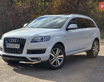 Ауді Ку 7 2015 у Житомирі на Automoto.ua Білий Ауді Ку 7, об'ємом двигуна 3 л та пробігом 191 тис. км за 18500 $, фото 1 на Automoto.ua