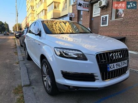 Білий Ауді Ку 7, об'ємом двигуна 3 л та пробігом 170 тис. км за 22900 $, фото 1 на Automoto.ua