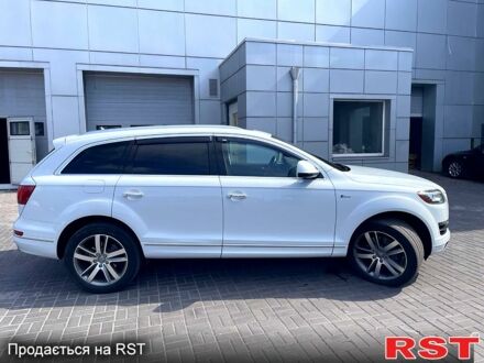 Белый Ауди Ку 7, объемом двигателя 3 л и пробегом 91 тыс. км за 23700 $, фото 1 на Automoto.ua