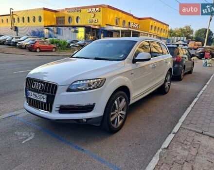 Белый Ауди Ку 7, объемом двигателя 3 л и пробегом 170 тыс. км за 27000 $, фото 1 на Automoto.ua