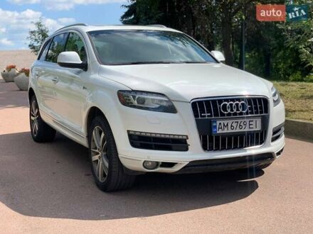 Ауди Ку 7 2015 в Киеве на Automoto.ua Белый Ауди Ку 7, объемом двигателя 3 л и пробегом 170 тыс. км за 17200 $, фото 1 на Automoto.ua
