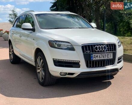 Белый Ауди Ку 7, объемом двигателя 3 л и пробегом 170 тыс. км за 17200 $, фото 1 на Automoto.ua