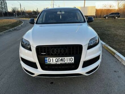 Ауди Ку 7 2015 в Краматорске на Automoto.ua Белый Ауди Ку 7, объемом двигателя 3 л и пробегом 215 тыс. км за 21500 $, фото 1 на Automoto.ua