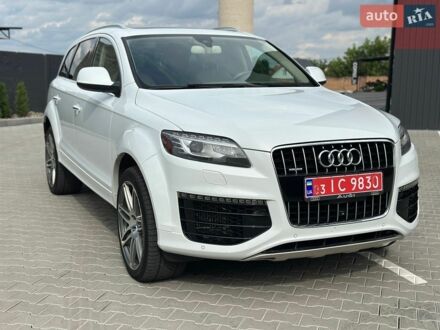 Белый Ауди Ку 7, объемом двигателя 2.97 л и пробегом 164 тыс. км за 20500 $, фото 1 на Automoto.ua