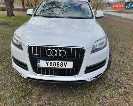 Белый Ауди Ку 7, объемом двигателя 3 л и пробегом 181 тыс. км за 22500 $, фото 1 на Automoto.ua