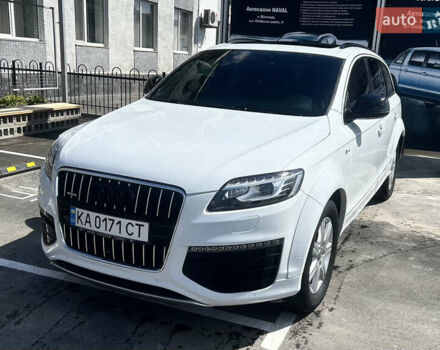 Белый Ауди Ку 7, объемом двигателя 3 л и пробегом 209 тыс. км за 16500 $, фото 1 на Automoto.ua