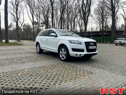 Ауди Ку 7 2015 в Харькове на Automoto.ua Белый Ауди Ку 7, объемом двигателя 3 л и пробегом 108 тыс. км за 22800 $, фото 1 на Automoto.ua