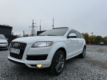 Ауди Ку 7 2015 в Тернополе на Automoto.ua Белый Ауди Ку 7, объемом двигателя 3 л и пробегом 300 тыс. км за 19500 $, фото 1 на Automoto.ua