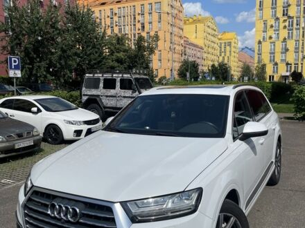 Ауді Ку 7 2016 у Києві на Automoto.ua Білий Ауді Ку 7, об'ємом двигуна 3 л та пробігом 186 тис. км за 26999 $, фото 1 на Automoto.ua