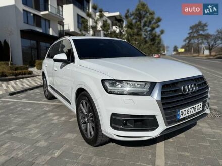 Ауди Ку 7 2016 в Ужгороде на Automoto.ua Белый Ауди Ку 7, объемом двигателя 3 л и пробегом 241 тыс. км за 26000 $, фото 1 на Automoto.ua