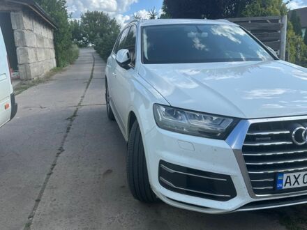 Ауди Ку 7 2016 в Чугуеве на Automoto.ua Белый Ауди Ку 7, объемом двигателя 3 л и пробегом 200 тыс. км за 35000 $, фото 1 на Automoto.ua