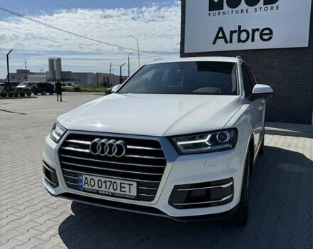 Ауді Ку 7 2016 у Хусте на Automoto.ua Білий Ауді Ку 7, об'ємом двигуна 2.97 л та пробігом 103 тис. км за 39990 $, фото 1 на Automoto.ua