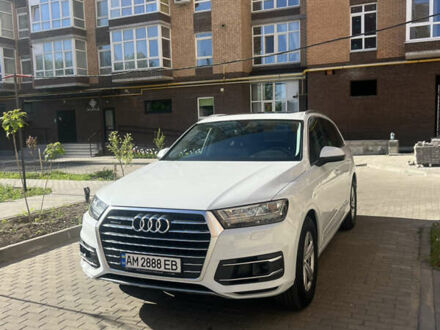 Ауди Ку 7 2016 в Житомире на Automoto.ua Белый Ауди Ку 7, объемом двигателя 2.97 л и пробегом 173 тыс. км за 37300 $, фото 1 на Automoto.ua