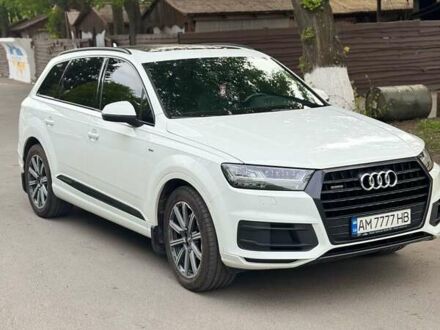 Ауди Ку 7 2016 в Житомире на Automoto.ua Белый Ауди Ку 7, объемом двигателя 2.97 л и пробегом 216 тыс. км за 37500 $, фото 1 на Automoto.ua