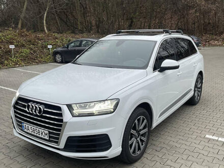 Ауди Ку 7 2016 в Киеве на Automoto.ua Белый Ауди Ку 7, объемом двигателя 3 л и пробегом 109 тыс. км за 39700 $, фото 1 на Automoto.ua